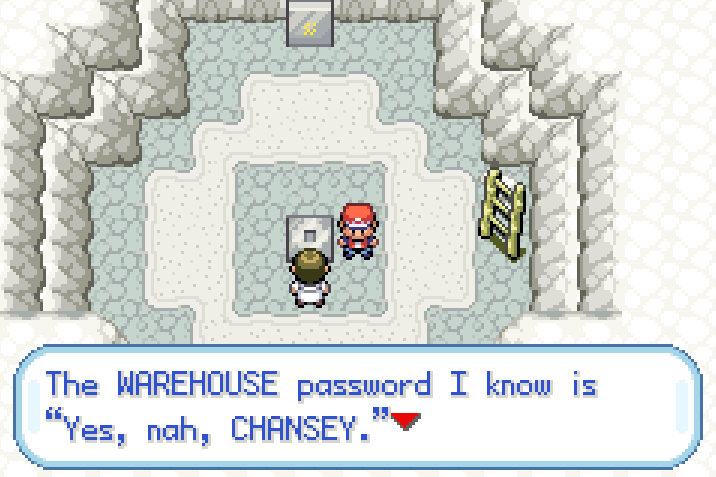 Team Rocket Warehouse Passwords 